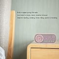 Pikkukuva 4 / 5: Digitaalinen herätyskello, HiFi LED-peiliruudun herätyskello, toistokaiutin kaksoisherätyskello radio, TF-kortti, FM, kannettava