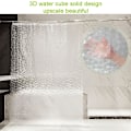 Miniatyrbillede 5 af 5: Anti-skimmel Bruseforhæng 180 x 200 cm Halvtransparent