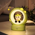 Miniatyrbillede 5 af 5: Panda Natlampe Genopladelig Børnenatlampe Baby Sengelampe Barselslampe Soveværelse med Timer Bærbar Baby Natlampe Nyfødt Fødselsgave