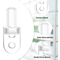 Miniatyrbillede 2 af 5: 6 stk. Hardware Wand Tip Reparationsstang til Brudte Vandrette Persienner Hardware Wand Samling Udskiftningssæt Lodrette Persienner