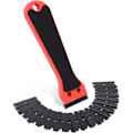 Miniatyrbillede 1 af 5: 1 stk. Plastskraber Praktisk skraber Razor skraber med