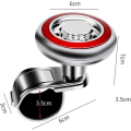 Miniatyrbilde 5 av 5: Bilstylingsknapp for ratt, universell rattassistentknapp Spinner Wheel Booster Styring Whe