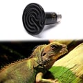 Miniatyrbillede 2 af 4: 2 stk. Pet Reptile Fjerninfrarød Keramisk Varmelampe Varmeudsender