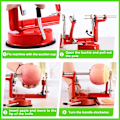 Miniatyrbild 4 av 5: 1 st Apple-skälare och kärnborr, Långvarig Kromgjutning Magnesiumlegering Apple-skälare Slicer Kärnborr med Rostfritt Stål Blad