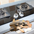 Miniatyrbild 2 av 5: 4 st Spishällsknoppsöverdrag, Barnsäkerhet, Universal Design, Spishällsknoppslock, Skyddande Lås, Husdjurssäkring