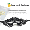 Miniatyrbillede 4 af 5: Metalmaske Smuk Komfortabel Delikat Pasform Til Ansigtet Ulve Kvinde Maske Til Fest Karneval Aften