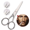 Miniatyrbilde 2 av 4: Skjegg Saks - Rustfritt Stål Saks for Skjegg og Mustache