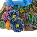 Miniatyrbilde 4 av 4: Akvariedekor i polyresin, kubehabitat, størrelse S, 13 x 14