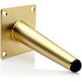 Miniatyrbild 2 av 5: Set med 4 15 cm möbelben i guld, lutande, hållbara metallbordben, bordsben, soffben för utbyte