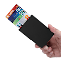 Miniatyrbillede 3 af 3: Kortholder med RFID-beskyttelse Sort