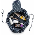 Miniatyrbillede 4 af 5: Toilettaske, Quick Make-Up Makeup Bag Toilettaske med snøre (Navy Feathers)