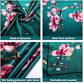 Miniatyrbild 2 av 5: 3 st 35 tum Silkescarf Satin Huvudscarf Hårscarf Silkeshuvudscarf Silkesbandana Silkeshårinslag Halsduk för Kvinnor