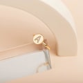 Miniatyrbild 3 av 4: 14K Guldpläterad Initialring Stapelbara Ringar för Kvinnor | Mode Ringar