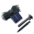 Miniatyrbilde 2 av 5: LED solcellelyssnor (fargeløs)