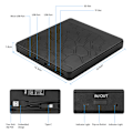 Pikkukuva 2 / 5: Ulkoinen CD/DVD-asema USB 3.0 USB 2.0/Type-C
