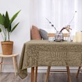 Miniatyrbilde 2 av 5: Blå Dream Rektangulær Duk 150x150cm Vanntett Lin-Effekt