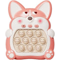 Miniatyrbillede 1 af 5: (Corgi Pink) Lysende Pop Fidget Sensoriske Legetøj Håndholdt Spil,Tryk