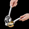 Miniatyrbillede 4 af 5: 304 Rustfrit Stål Manuel Citronpresser - Heavy Duty Rustfrit Stål - Saftpresser