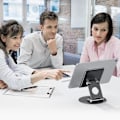 Miniatyrbild 3 av 5: 1 st Swivel Tablet Stativ för iPad med 360° Rotationsbas, Vikbart Justerbart Stativ för Ritning, Kompatibel 4 - 12.9