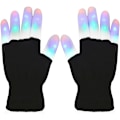 Miniatyrbilde 1 av 5: LED-lysende/fargerike hansker, LED Rave Lighting Flashing/Multi Color for Party/Club/Party/Christmas/R