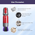 Miniatyrbild 3 av 5: Dammfri dammborste utan repor kompatibel med Dyson V7 V8 V10 V11 V12 V15 Gen5 detect och Gen5 outsize dammsugare