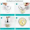 Miniatyrbillede 3 af 5: 1 stk. Mini Elektrisk Fødevarehakker 300ml, Lille USB Genopladelig Elektrisk Blender Løghakker Mini Fødevarehakker, Mini Foo