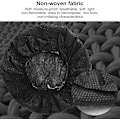 Miniatyrbild 3 av 5: (100 stycken, Svart) 10-12 cm Engångs Hörlursöverdrag, Hygieniska Öronkuddar, Engångs Hörlursöverdrag för M