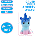 Miniatyrbillede 2 af 5: Squishies Enhjørning Hest Galaxy Squishy Langsomt Stigende Klem Legetøj