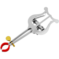 Miniatyrbillede 2 af 5: 2 stk. 14 x 5,2 cm Trompet Lyre Nodeark Klips Holdbart Metalmateriale