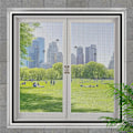 Miniatyrbillede 1 af 3: Sort 1 stk. hul vinduesmyggenet 100cmx100cm