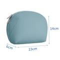 Miniatyrbilde 2 av 5: 2 Elektronisk arrangør tilbehør Tech Pouch, Reise tilbehørsveske for elektronikk, bærbar lagring