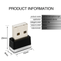 Miniatyrbilde 2 av 5: Billad LED-atmosfærelys, 7 stykker USB-belysningsatmosfærelys