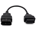 Pikkukuva 2 / 4: OBD2 OBD II 16-nastainen uros-naaraskaapeli auton diagnostiikkaan A