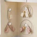 Miniatyrbild 5 av 5: Sugpropp Kastrullock Hållare Väggmontering | Skåpdörr | Justerbar Skärbräda Förvaring, Utrymmesbesparande Organizer