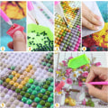 Miniatyrbillede 4 af 4: 30×40cm 5D Diamantmaleri Fuld Eiffeltårn, DIY Diamantbroderi