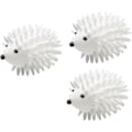 Miniatyrbild 1 av 5: 3-pack Igel Torktumlare Bollar Återanvändbara Torktumlare Bollar för Torktumlare Maskin Antistatisk Mjuk Tvätthjälp Bollar (Vit)