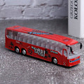 Miniatyrbilde 2 av 5: Simulert lekebuss i legering, modellbil leketøy
