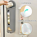 Miniatyrbillede 2 af 5: Vægmonteret opbevaringsboks 3 stk. Strømper Trusser Opbevaring Undertøj Organizer Multifunktionel Punch-Free U