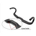 Miniatyrbilde 4 av 5: Ec90 Full Carbon Fiber Sykkelstyre Landeveissykkel Styre Pl