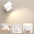 Miniatyrbillede 1 af 5: Væglampe, LED væglampe lang batterilevetid USB genopladelig, Tou