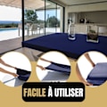 Miniatyrbillede 4 af 5: 1 stk. rektangulær udendørs dug blå 182x76 cm, elastisk havedug, pletafvisende, let at rengøre, ideel til klapbord, camping, terrasse, B