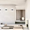 Miniatyrbilde 5 av 5: Trefarget belysning soverom hotell stripe vegglampe
