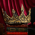 Miniatyrbilde 5 av 5: Royal Foam King Crown Hodebånd Gutter Krone Rekvisitter Festgaver