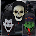 Pikkukuva 4 / 4: Halloween-koristelujen lisävarusteet, ovikello, kauhu, outo sisustus