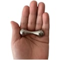 Miniatyrbillede 4 af 5: 6x2cm Knuckle Fidget Legetøj - Færdighedslegetøj - Titanium Legetøj (Titanium sølvfarve)