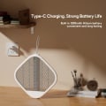 Miniatyrbild 5 av 5: Elektrisk flugsmällare Zapper Uppladdningsbar - Inomhus Utomhus Myggzapper Racket Dödar Myggor