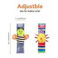 Miniatyrbilde 2 av 5: Baby Rattle Socks Toys, Wrist Rattles and Foot Finders for B