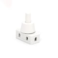 Miniatyrbilde 4 av 4: Sett med 2 hvite innfeltmonterte brytere