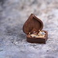 Miniatyrbillede 5 af 5: Ecrin Bague, Boite Alliance Mariage, Boîte en Bois pour Allianc