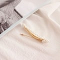 Miniatyrbild 4 av 5: 2 st Mode Imitationspärla Hårspännen Akryl Hårnålar Tillbehör för Flickor Kvinnor Brudtärna Bröllopsfrisyr